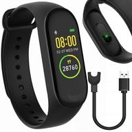 Smartband Smartwatch Zegarek opaska sportowa Smartfit M6 gumowy pasek smart