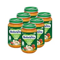 BoboVita Warzywa z delikatną rybą ZESTAW 6x190g