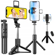 STATYW SELFIESTICK Na Telefon XIAOMI SAMSUNG MOCNY Kijek TRIPOD Kij BLUETOO