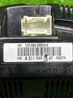 MERCEDES W211 CDI dials dials A2115405747