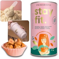 BIELKOVINY STAY FIT, VEGÁNSKY PROTEÍNOVÝ ŠEJK – SLANÁ KARAMEL 500 g