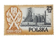 POLSKA Fi 749 I ** 1954 10-lecie PRL Huta Lenina