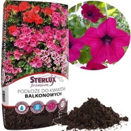 Podłoże do kwiatów balkonowych Sterlux Premium 50L