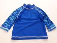 MOTHERCARE surfingowa KOSZULKA blue REKINY _ 92cm