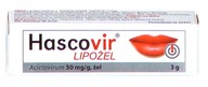 HASCOVIR LIPOŻEL PRO Żel 50 mg, 3 g