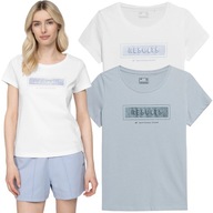 TSHIRT DAMSKI DO BIEGANIA ZESTAW KOSZULEK 4F BASIC