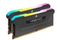 Pamięć DDR4 Vengeance RGB PRO SL 32GB/3200 2*16GB BLACK CL16 RYZEN