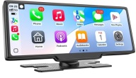 10,26"-os Autós Rádió CarPlay Android GPS Bluetooth MirrorLink AUX Képernyővel