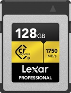 Lexar CFexpress Type B Pro Gold R1750/W1500 128GB