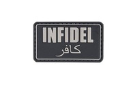 Naszywka 3D - Infidel - Black