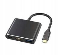 Adapter USB-C HDMI USB kompatybilny Samsung DEX