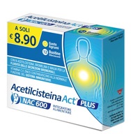 Acecisztein 600 plus, 12 tasak