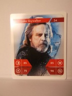 STAR WARS Kaufland karta 34 Luke Skywalker