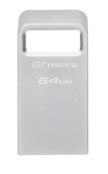 Pendrive Kingston Data Traveler Micro G2 64 GB USB 3.0 stříbrný