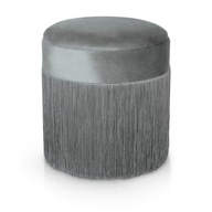 Pufa USHI kolor szary homede - STOOL/HOM/USHI/GREY/40X40X42