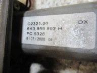 ELE mechanism windows right front SEAT IBIZA 2 6K3959802H