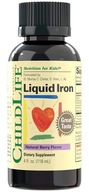 ChildLife TEKUTÁ ŽELEZO PRE DETI Liquid Iron Čučoriedka 118 ml
