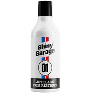 SHINY GARAGE JET BLACK Dressing do plastików 250ml