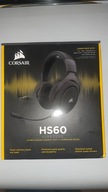 Słuchawki HS60 stereo Gaming czarne SURROUND 7.1