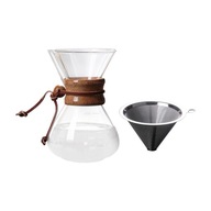 Prekvapkávací kávovar boao411 nalejte súpravu do kávovaru sklenená kanvica 0 l 1)