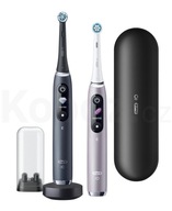 Oral-B iO 9 Duo Black Onyx Rose Quartz - 2 el. zubné kefky v