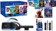 Sony PlayStation VR Mega Pack Vyhradený displej namontovaný na hlave 610 g Čierna, Biela + 3 iné produkty