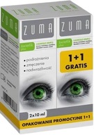 Zuma Świetlik Plus, krople do oczu 10ml 1+1 gratis Ukojenie dla oczu Ulga