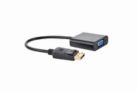 Adapter AV Gembird DisplayPort DSub (VGA) czarny (ADPMVGAF02)