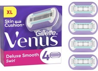 Wkłady nożyki wymienne Gillette Venus Żyletki DELUXE SMOOTH SWIRL 4 szt