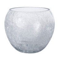 Osłonka szklana storczyk bezbarwna Kula 13cm