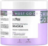 Revitalizačná maska na farbené vlasy Slivka + ostružina 400ml So!Flow