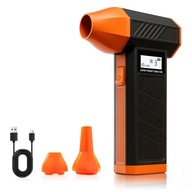 MULTIFUNKCIÓS MINI TURBO FAN FÚVÓ 52m/s 280g LCD GRILL PORHOZ