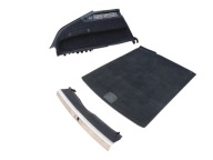 AUDI A7 SPORTBACK 10-18 inner boot black, side floor mats