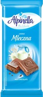 Czekolada mleczna 90g Alpinella