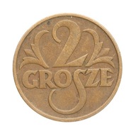 II RP - 2 grosze - Obiegowe - 1932 r