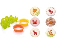 TESCOMA Formičky na vykrajovanie krehkých koláčikov x8