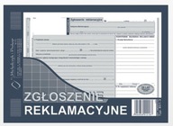 DRUK ZGŁOSZENIE REKLAMACYJNE TYP 601-3