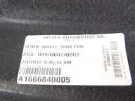 upholstery floor mats boot Mercedes ML W166