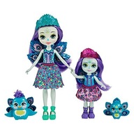 Mattel Enchantimals - Patter Peacock & Flap Sisters (HCF83)