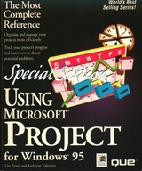 USING MICROSOFT PROJECT FOR WINDOWS 95