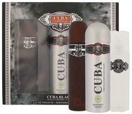 CUBA BLACK EDT + DEZODORANT + BALZAM PO HOLENÍ