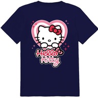 KOSZULKA DZIECIĘCA T-SHIRT DLA DZIECKA HELLO KITTY 152 PREZENT JAKOŚĆ