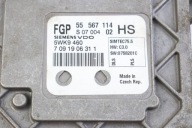 OPEL ASTRA H III computer control unit of the engine 1.6 16V 55567114