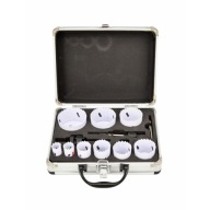 AWTOOLS BIMETÁL LYUKASZTÓ KÉSZLET FÉM KOFFERBEN 8 RÉSZES 22-6