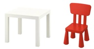 IKEA LACK Konferenčný stolík + MAMMUT Detská stolička