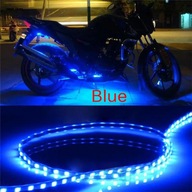 Modrá Farebný LED pásik DC12V pre motocykel