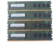 Pamięć DDR2 4GB 800MHz PC6400 Samsung 4x 1GB Dual