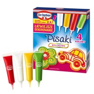 Dr Oetker cukrové fixky 4 farby na zdobenie vianočného pečiva 68 g