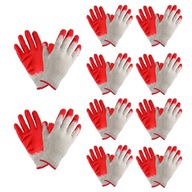 Rękawice robocze WAMPIRKI czerwone mocne M-GLOVE r.10 XL 10 par
