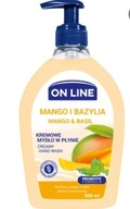 OL Krémové mydlo Mango a Bazalka 500 ml